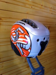 PRILBA ALPINA 52 SILVER 48-52CM